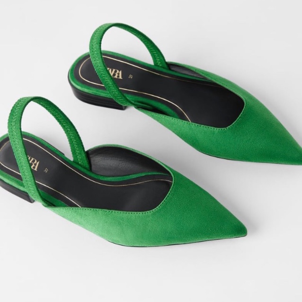 Zara flat shoes